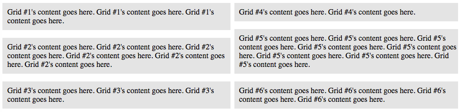 The End Result - Create Your Own Mobile Responsive Masonry (Pinterest Style) Content Grid